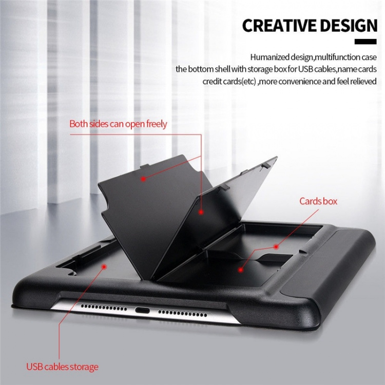 Fordral med förvaring, USB kabel Apple iPad 9.7 Fordral med förvaring, USB kabel Apple iPad 9.7