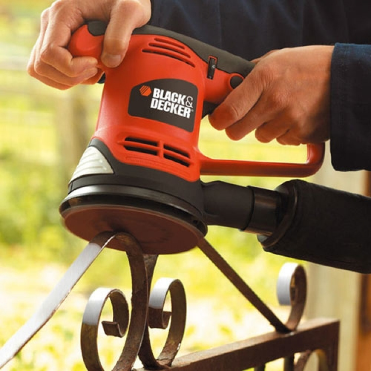 BLACK+DECKER Excenterslipmaskin 480W BLACK+DECKER Excenterslipmaskin 480W