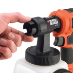 BLACK+DECKER Färgspruta HVLP, golvplacerad