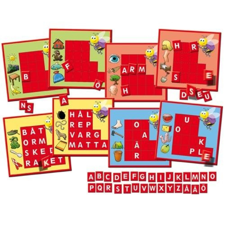Tactic Spel Vi lär oss bokstäver (40181)