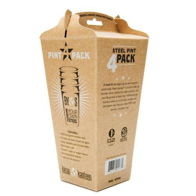 Klean Kanteen 473ml Pint Cup 4-pack Klean Kanteen 473ml Pint Cup 4-pack