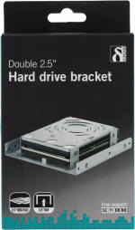DELTACO monteringsram, 2x2,5