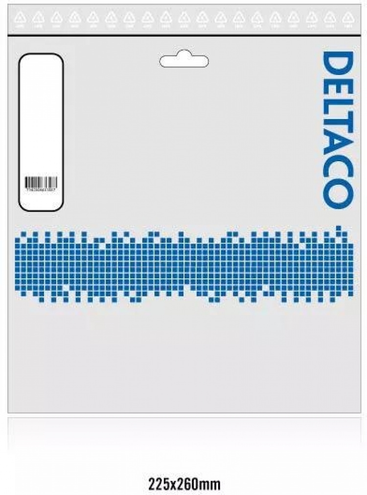 DELTACO XLR-ljudkabel, 3-pin ha - 3-pin ho, 10m, svart (XLR-1100)