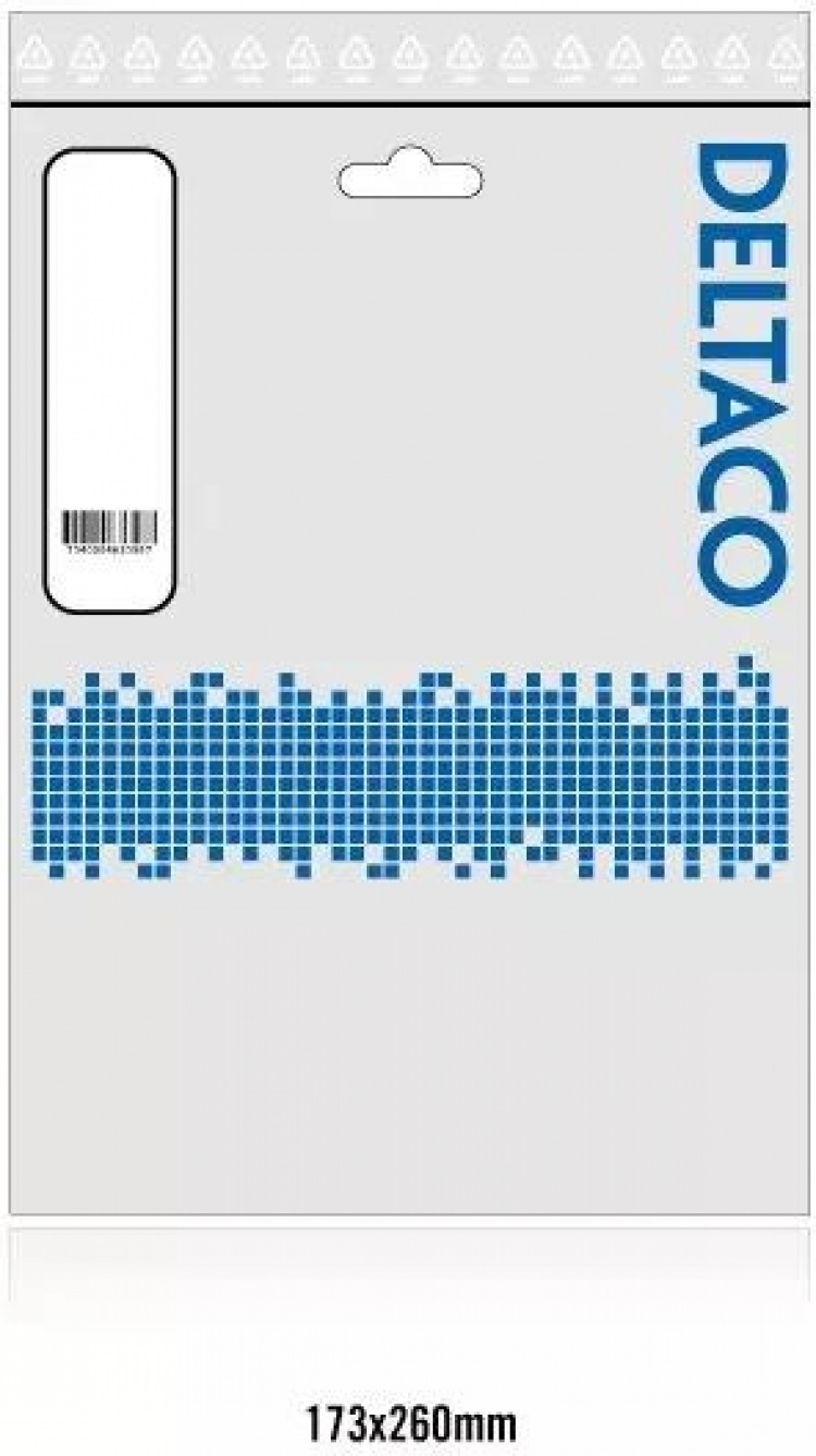 DELTACO XLR-ljudkabel, 3-pin ha - 3-pin ho, 7m, svart (XLR-1070) DELTACO XLR-ljudkabel, 3-pin ha - 3-pin ho, 7m, svart (XLR-1070)