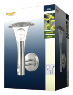 Ranex Utomhus Vägglampa 60 W Med Rörelsesensor Borstat Stål