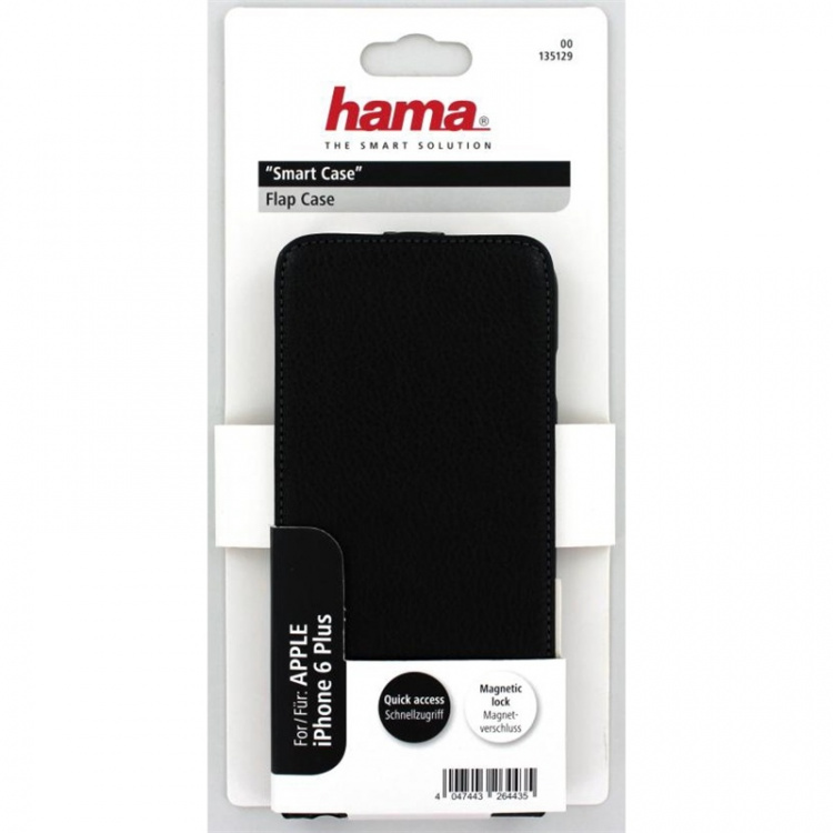 Hama Mobilfodral Flip-Front Svart - iPhone 6 Plus
