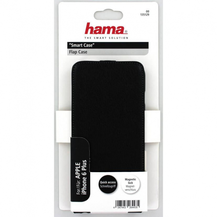 Hama Mobilfodral Flip-Front Svart - iPhone 6 Plus