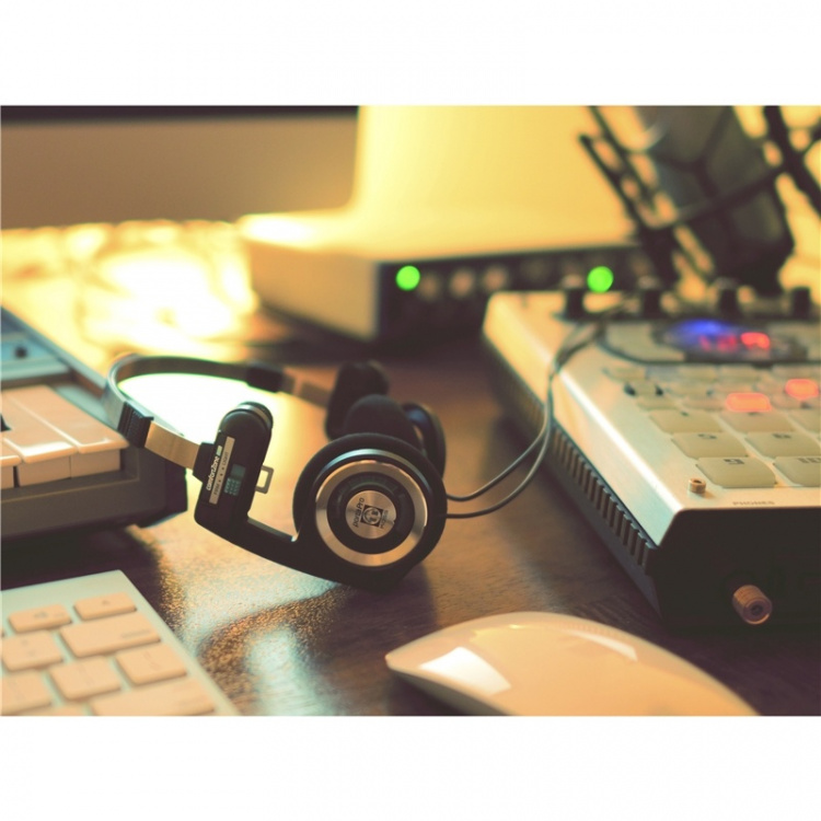 Koss Hörlur Porta Pro Svart On-Ear  Koss Hörlur Porta Pro Svart On-Ear