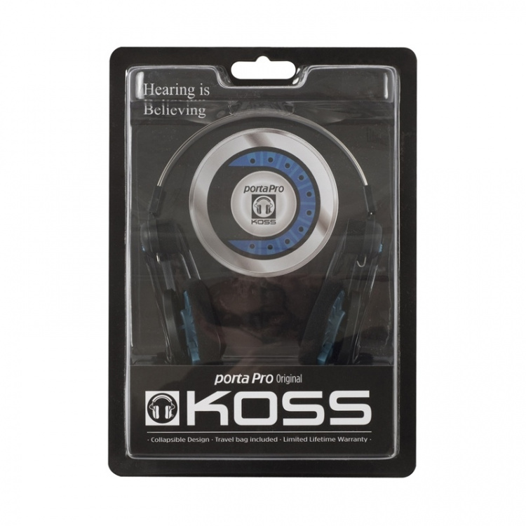 Koss Hörlur Porta Pro Svart On-Ear  Koss Hörlur Porta Pro Svart On-Ear