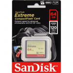 Sandisk CF Extreme 64GB 120MB/s UDMA7 (SDCFXSB-064G-G46)