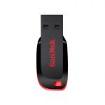 Sandisk USB-minne 2.0 Blade 128GB Svart (SDCZ50-128G-B35)