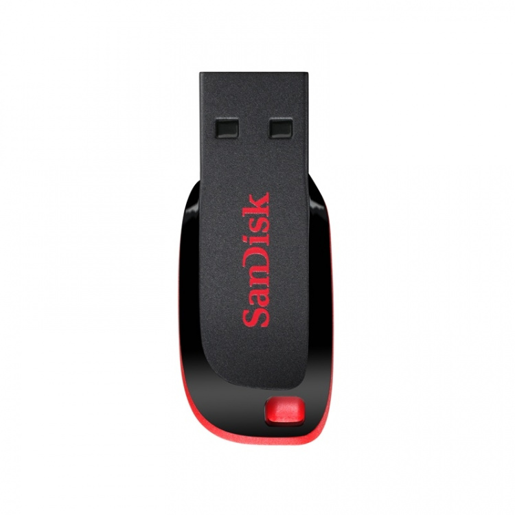 Sandisk USB-minne 2.0 Blade 128GB Svart (SDCZ50-128G-B35)