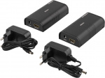Deltaco Ethernet HDMI-förlängare, 120 meter i 1080P med Cat6, svart (DELTACO) Deltaco Ethernet HDMI-förlängare, 120 meter i 1080P med Cat6, svart (DELTACO)