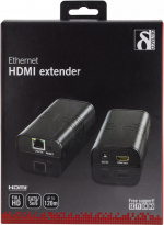 Deltaco Ethernet HDMI-förlängare, 120 meter i 1080P med Cat6, svart (DELTACO) Deltaco Ethernet HDMI-förlängare, 120 meter i 1080P med Cat6, svart (DELTACO)
