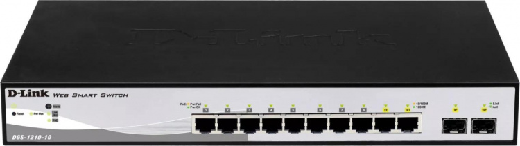 D-link 8-port Gigabit Smart Switch (DGS-1210-10)
