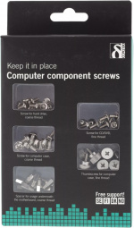 Deltaco skruvar för chassie/FDD/HDD 10/50-pack (SV-5)