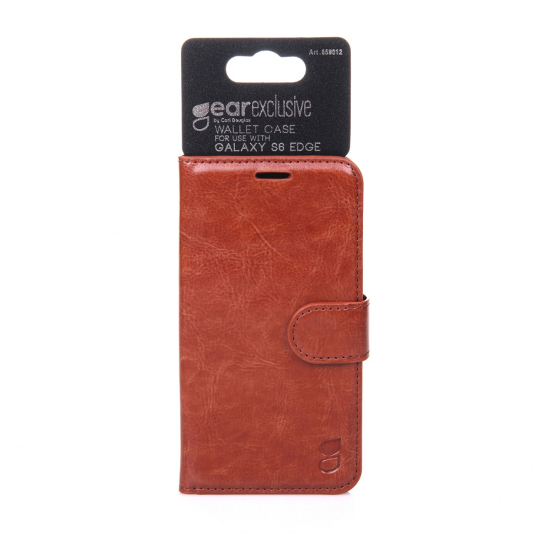 Gear Mobilfodral Exclusive Brun - Samsung S6 Edge Gear Mobilfodral Exclusive Brun - Samsung S6 Edge