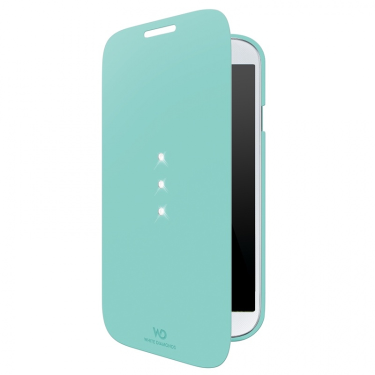 White Diamonds WHITE-DIAMONDS Crystal Booklet Mintgrön Samsung S4