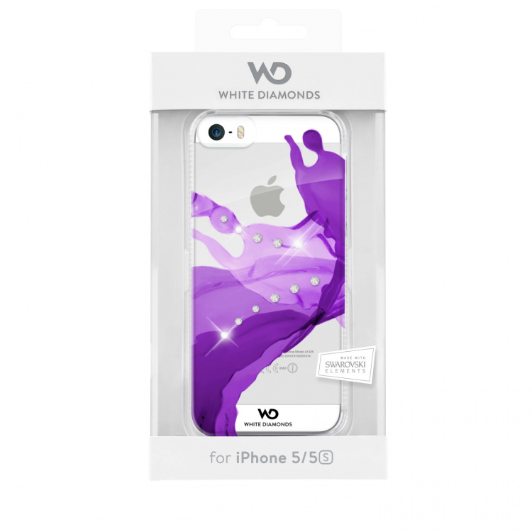 White Diamonds WHITE-DIAMONDS Crystal Cover Liquids Lila iPhone5/5s/SE
