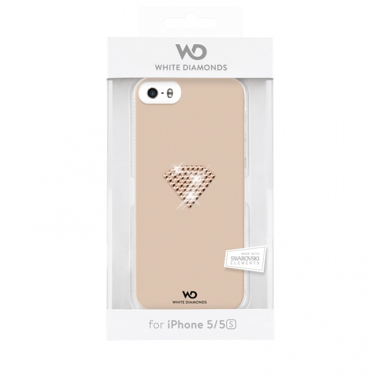 White Diamonds WHITE-DIAMONDS Crystal Cover Rainbow RoseGold iPhone5/5S/SE