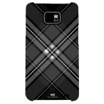 White Diamonds WHITE-DIAMONDS Grid Svart Samsung S2 Skal