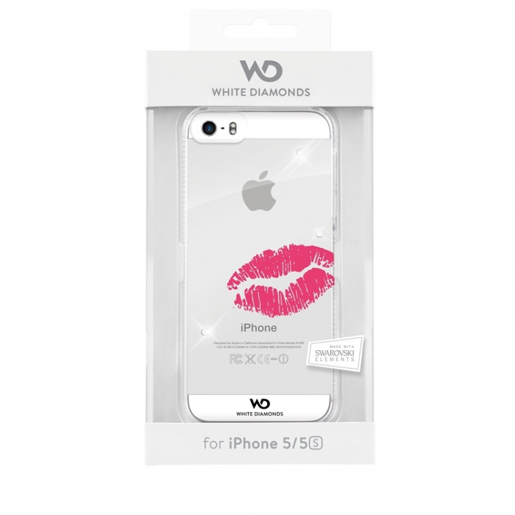 White Diamonds WHITE-DIAMONDS Skal iPhone 5/5s/SE Lipstick Kiss