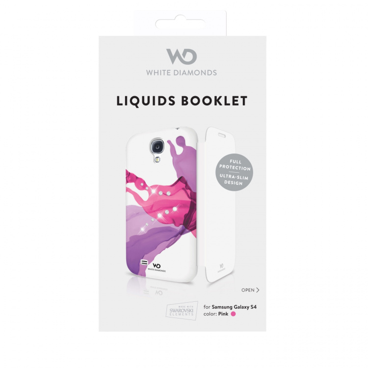 White Diamonds WHITE-DIAMONDS Liquids Booklet Rosa Samsung S4 White Diamonds WHITE-DIAMONDS Liquids Booklet Rosa Samsung S4