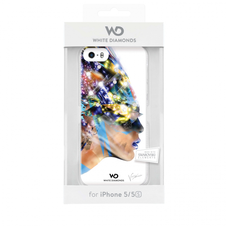 White Diamonds WHITE-DIAMONDS Skal iPhone 5/5s/SE Nafrotiti Vit White Diamonds WHITE-DIAMONDS Skal iPhone 5/5s/SE Nafrotiti Vit