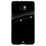 White Diamonds WHITE-DIAMONDS Sash svart Samsung S2 Skal