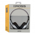 KOSS Hörlur UR10 On-Ear Silver KOSS Hörlur UR10 On-Ear Silver
