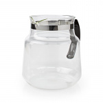 Nedis Glass kaffekannan | Kompatibel med: Moccamaster K / KB/ 1 0PL / Excellent 10S | 1.2 l | Svart