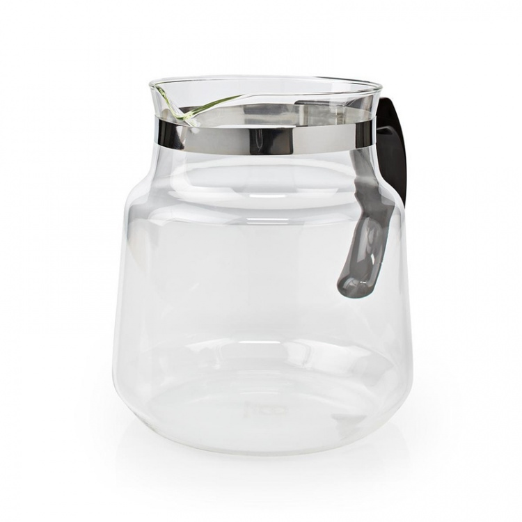 Nedis Glass kaffekannan | Kompatibel med: Moccamaster K / KB/ 1 0PL / Excellent 10S | 1.2 l | Svart