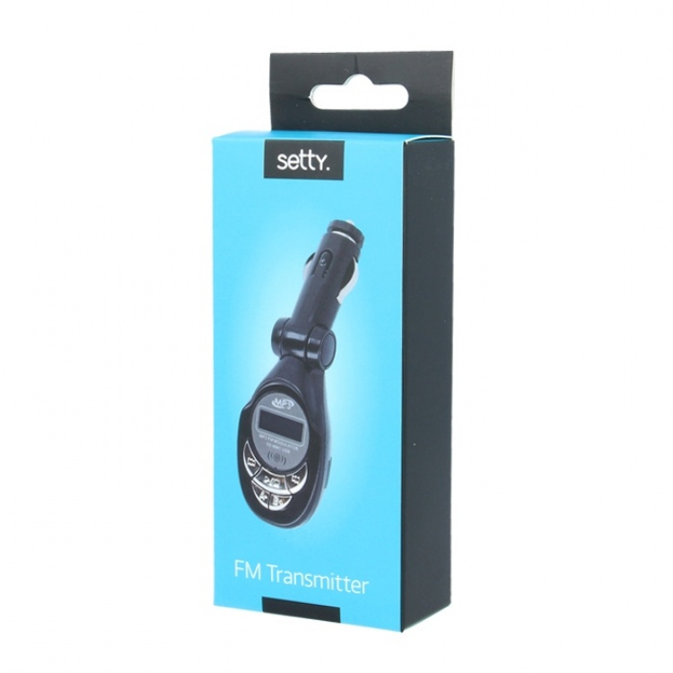 Setty FM-Sändare med fjärrkontroll Setty FM-Sändare med fjärrkontroll