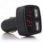 Cigg och USB-multimeter för bil Cigg och USB-multimeter för bil