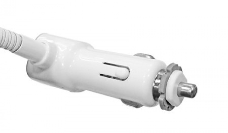 FM-sändare med Bluetooth-handsfree och billaddare (Silver)