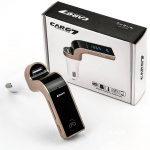 FM-sändare med Bluetooth-handsfree (Svart) FM-sändare med Bluetooth-handsfree (Svart)