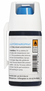Pangspray Självförsvarsspray, Ofärgad