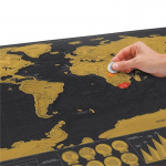 XXL Scratch Map - Världskarta där du skrapar de länder du besökt XXL Scratch Map - Världskarta där du skrapar de länder du besökt
