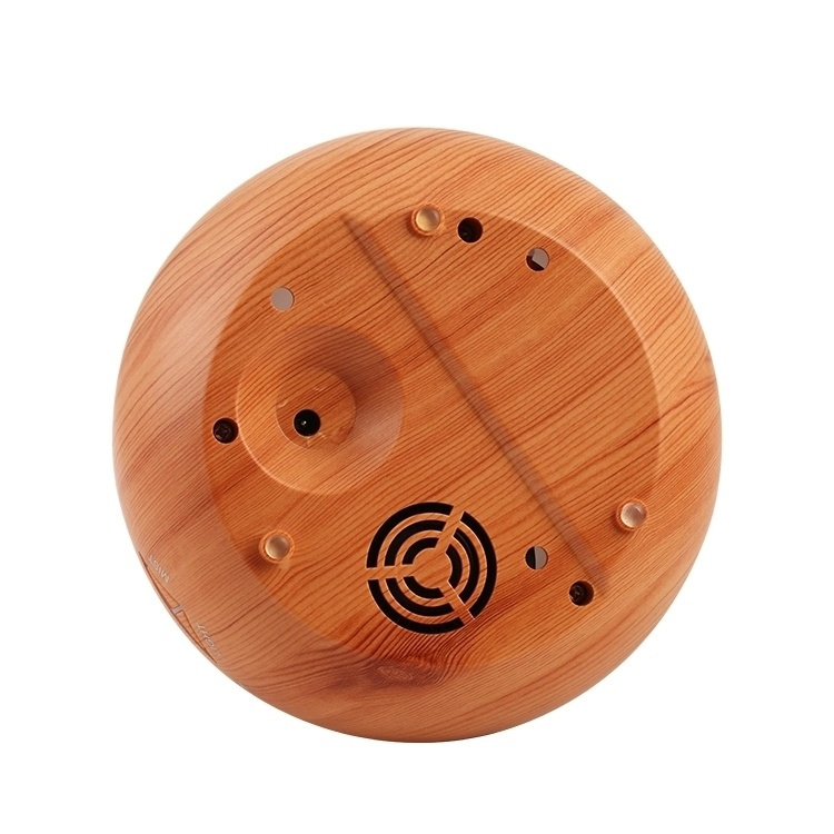 Luftfuktare trä LED-lampa, Ljust trä 240 ml