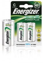 Energizer Batteri NiMH C/LR14 1.2 V 2500 mAh PowerPlus 2-pack (635674)