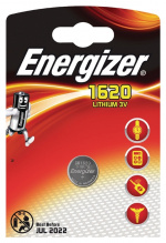 Energizer Knappcellsbatteri CR1620 1-pack (E300163800) Energizer Knappcellsbatteri CR1620 1-pack (E300163800)