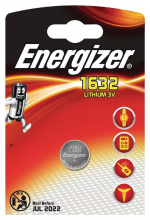 Energizer Knappcellsbatteri CR1632 1-pack (E300164000) Energizer Knappcellsbatteri CR1632 1-pack (E300164000)