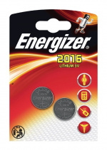 Energizer Lithium knappcellsbatteri CR2016 | 3 V DC | 100 mAh | 2-Blister | Silver