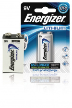 Energizer Ultimate lithium batteri 9V FSB1 (635236) Energizer Ultimate lithium batteri 9V FSB1 (635236)