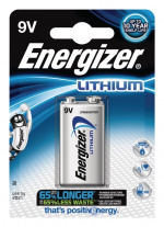 Energizer Ultimate lithium batteri 9V FSB1 (635236) Energizer Ultimate lithium batteri 9V FSB1 (635236)