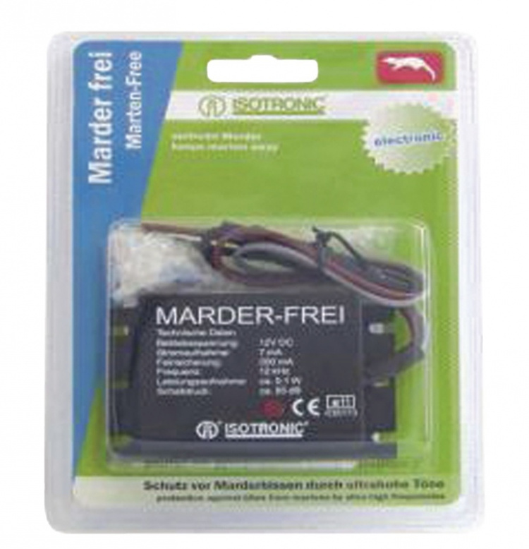 ISOTRONIC Mård frånstötande apparat 12 kHz Utomhus 12 V