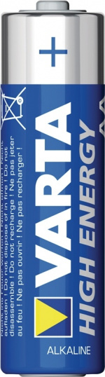 Varta Alkaliska Batterier AA 1.5 V High Energy 8-PR Blister Varta Alkaliska Batterier AA 1.5 V High Energy 8-PR Blister