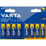 Varta Alkaliska Batterier AA 1.5 V High Energy 8-PR Blister Varta Alkaliska Batterier AA 1.5 V High Energy 8-PR Blister