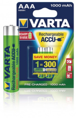 Varta Batteri NiMH AAA/LR03 1.2 V 1000 mAh Professional 2-pack