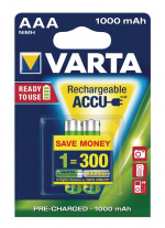 Varta Batteri NiMH AAA/LR03 1.2 V 1000 mAh Professional 2-pack